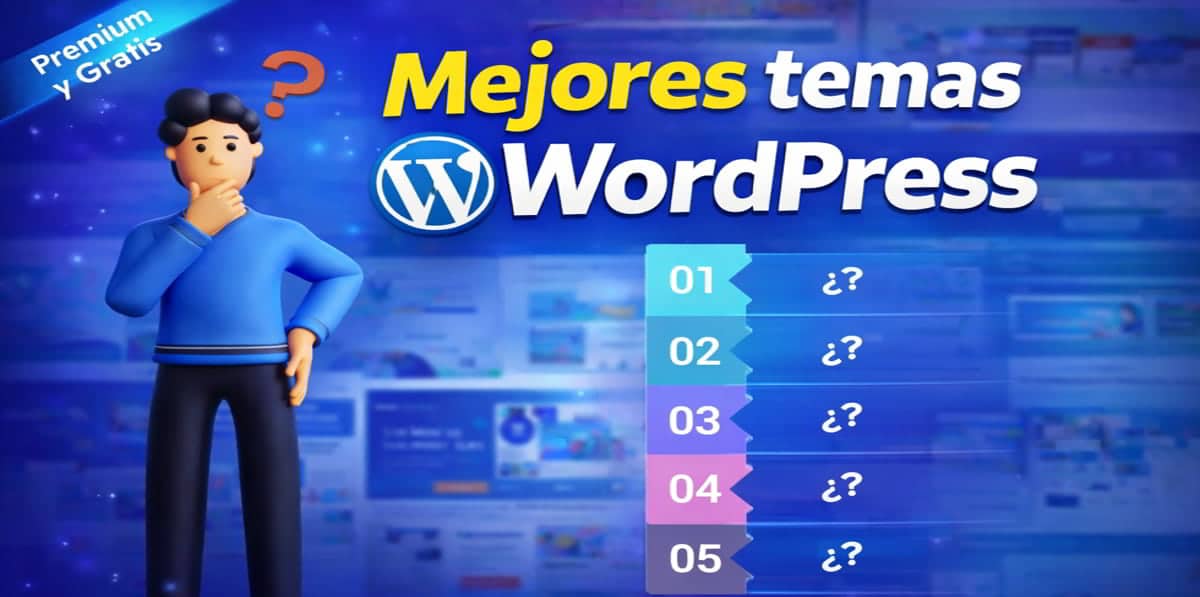 Los Mejores Temas WordPress para 2026